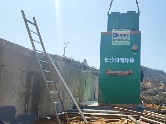 200噸一體化凈水設(shè)備投入使用；